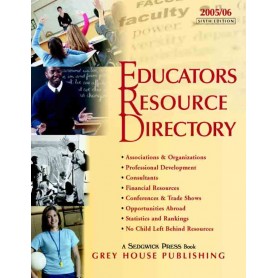 Educators Resource Directory - Current Year or Most Recent Edition.
