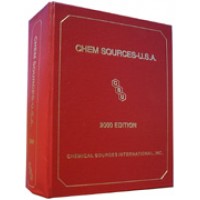Chem Sources-USA Book - Current Year or Most Recent Edition.