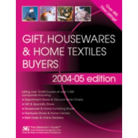 Gift, Housewares & Home Textile Buyers Directory - Current Year or Most Recent Edition.