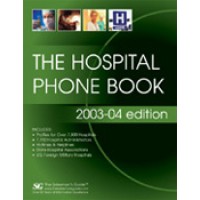 Hospital Phone Book - Current Year or Most Recent Edition.