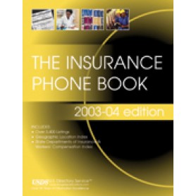 Insurance Phone Book - Current Year or Most Recent Edition.