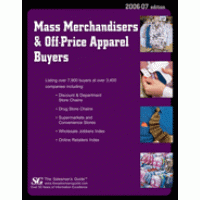 Mass Merchandisers & Off-Price Apparel Buyers Directory - Current Year or Most Recent Edition.