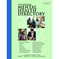 The Complete Mental Health Directory - Current Year or Most Recent Edition.