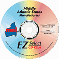 Middle Atlantic State Manufacturers  CD Databases - Current Year or Most Recent Edition.