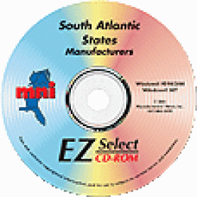 South Atlantic State Manufacturers  CD Databases - Current Year or Most Recent Edition.