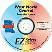 West North Central State Manufacturers  CD Databases - Current Year or Most Recent Edition.